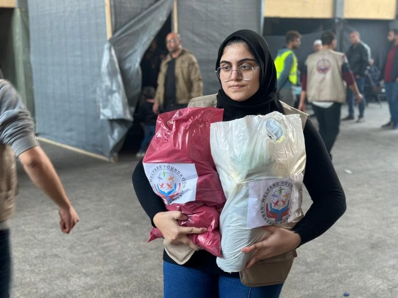Humanitarian relief distribution in Pakistan
